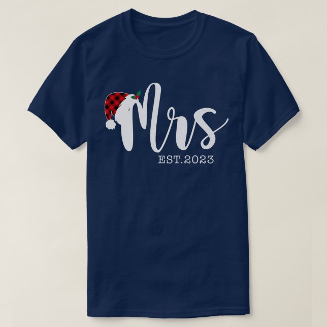 T-shirt Mr Claus & Mrs Claus Est (Design devant)