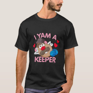 T-shirt Mr Potato Head Valentines Day I Yam A Keeper Heart
