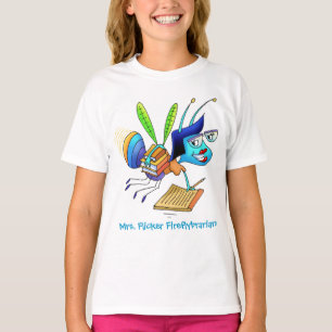 T-Shirt - Mrs. Flicker Fireflybrarian
