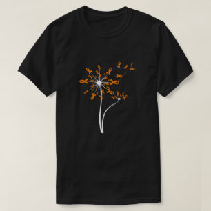 T-shirt MS Leukemia Sensibilisation au rein Dandelion Oran