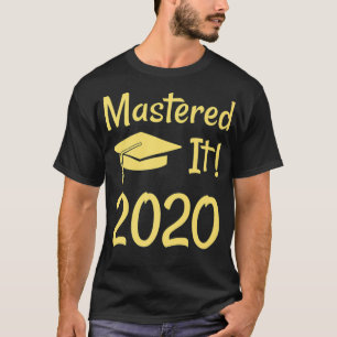 T-shirt MS Masters Degree Funny Cadeau Premium