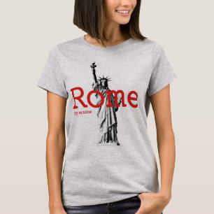 T-shirt Mstake de Rome et de New York