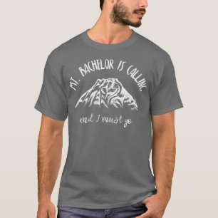 T-shirt Mt Bachelor Appelle Je Dois Aller Chemise Oregon M