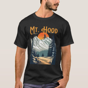 T-shirt Mt Hood Randonnée