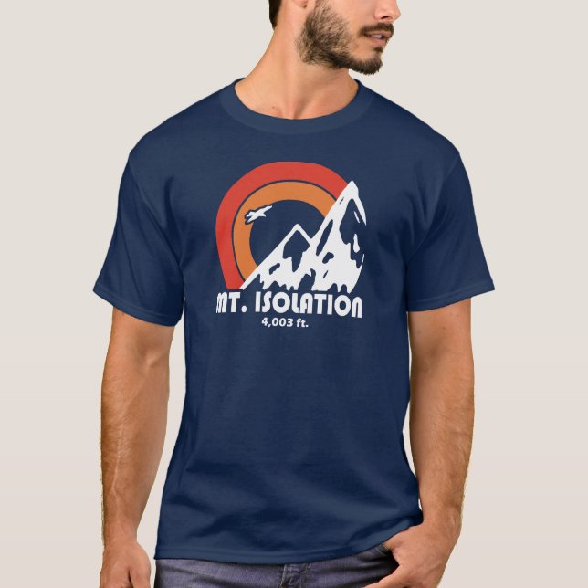 T-shirt Mt. Isolation New Hampshire Sun Eagle (Devant)