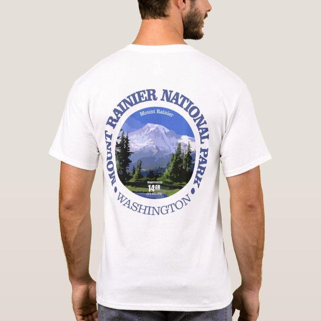T-shirt Mt Rainier NP (Dos)