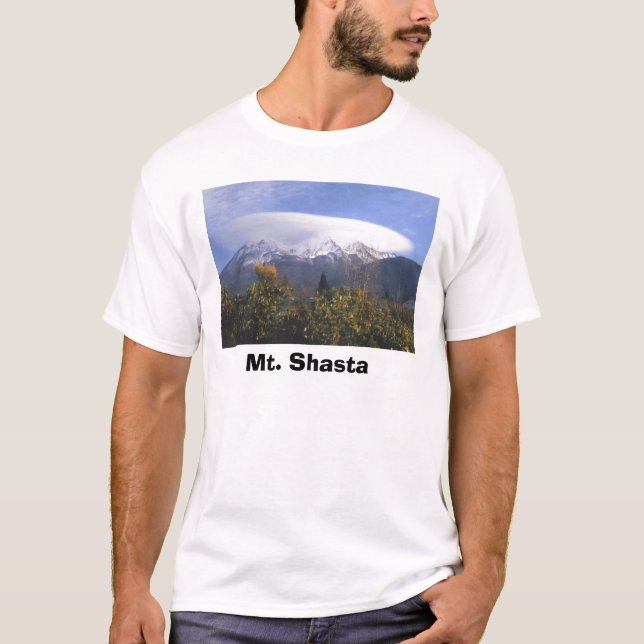 T-shirt Mt. Shasta Cloudship (Devant)