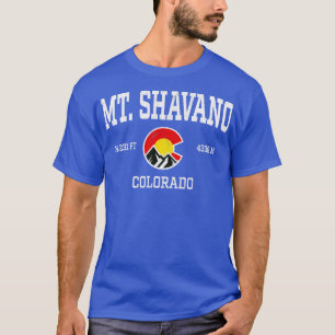T-shirt Mt Shavano Colorado 14ers Vintage Athletic Mountai