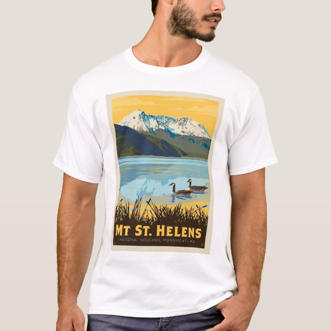 T-shirt Mt St. Helens | Washington (Devant)