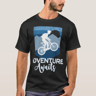 T-shirt MTB Mountain VTT Adventure Attend