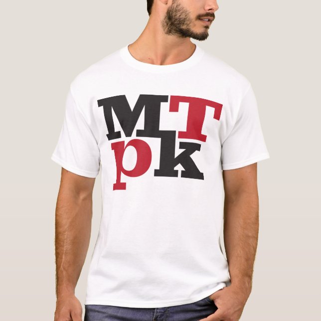 T-shirt MTPK (lumière) (Devant)