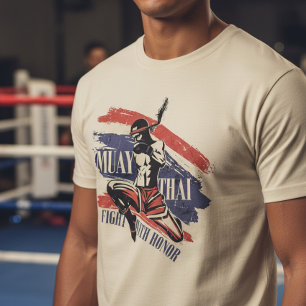 T-shirt Muay Thai - Combattre avec honneur
