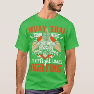 T-shirt Muay Thai FightingMMA Thai Boxe mixte Martial Ar