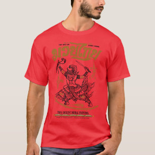 T-shirt Muay Thai Kickboxing Tattoo Sak Yant Hanuman 1