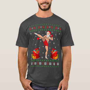 T-shirt Muay Thai Martial Art Lover Xmas Ugly Muay Thai Ch