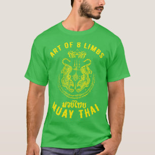 T-shirt Muay Thai Mens MIXED MARTIAL ART Tiger Street comb