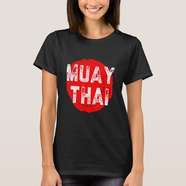 T-shirt Muay Thai NakMuay Boxing Workout (Devant)