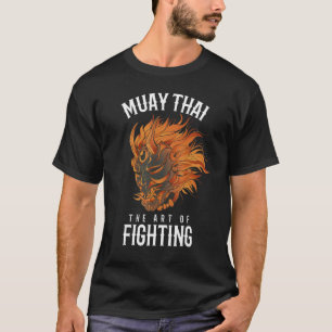 T-shirt Muay Thai Oni Fighter Thai Boxe Oni Masque Hannya