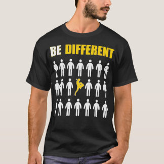 T-shirt Muay Thai T Be Different Motivational T