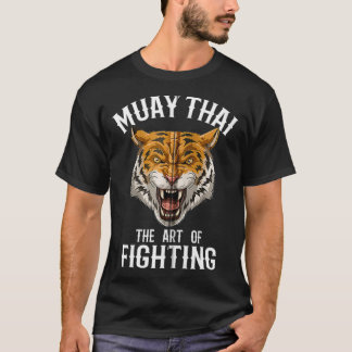 T-shirt Muay Thai Tiger Art Of Fighting Zip