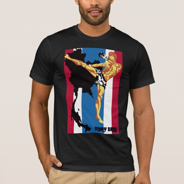 T-shirt MUAYTHAI_strong (Devant)