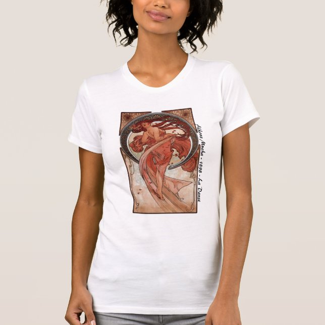 T-shirt Mucha - La Danse (Devant)