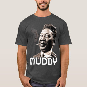 T-shirt Muddy Waters Blues Icon Hommage