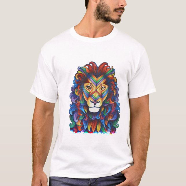 T-shirt Mufasa dans le Technicolour (Devant)