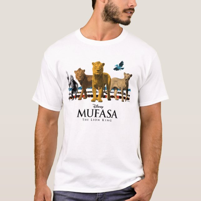 T-shirt Mufasa Pride Terres Famille royale (Devant)