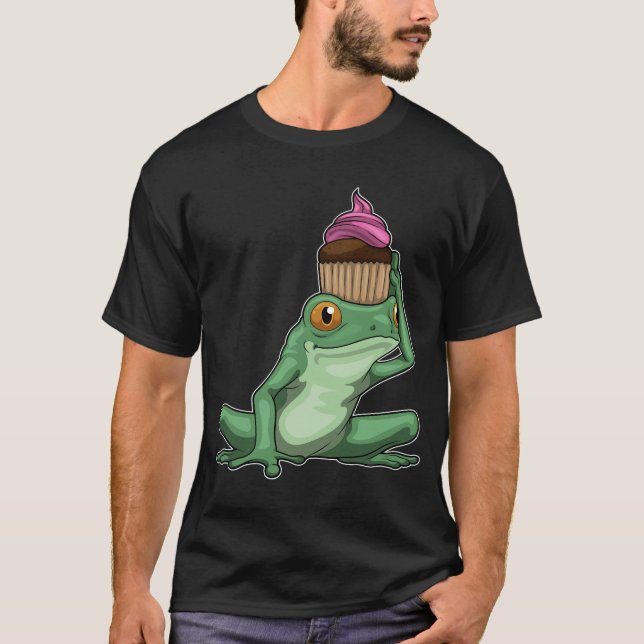 T-shirt Muffin de grenouille (Devant)