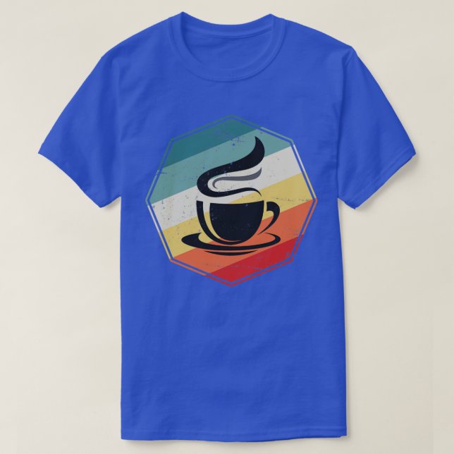 T-shirt Mug de café rétro Barista (Design devant)