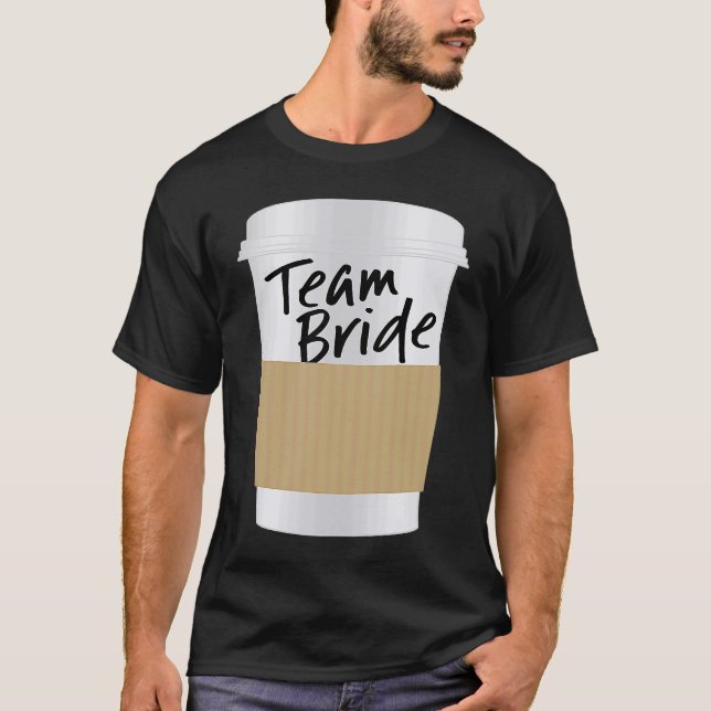 T-shirt Mug De Coupe De Café De Mariage Pour Mariée D'Équi (Devant)