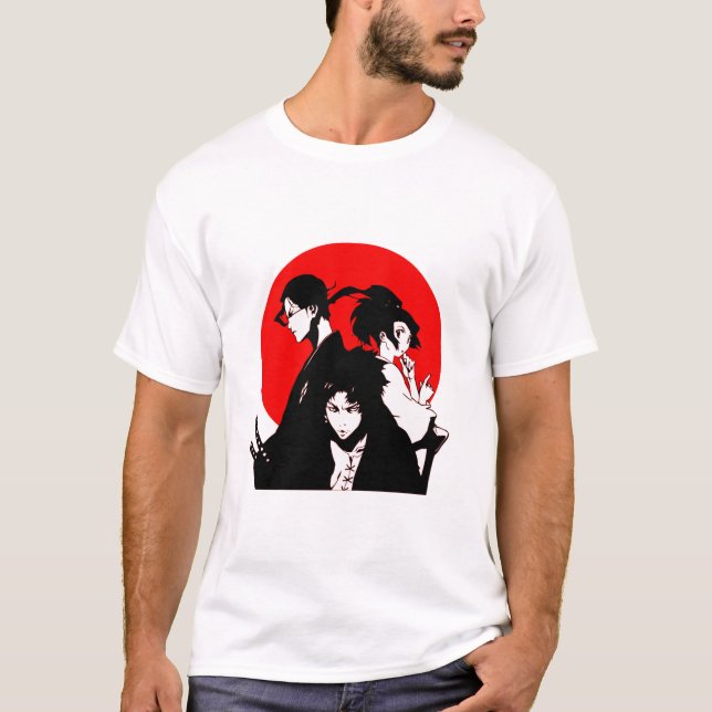 T-shirt Mugen Jin et Fuu Samurai Champloo (Devant)