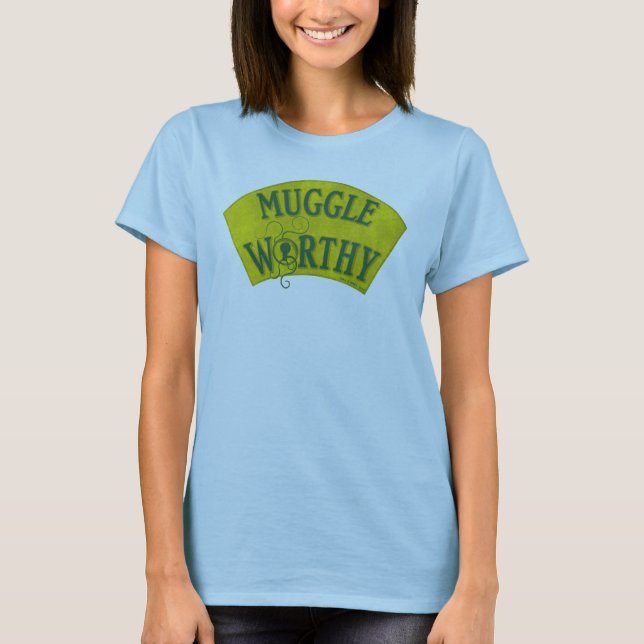 T-SHIRT MUGGLE WORTHY™ (Devant)