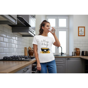 T-shirt Mugs & Hugs Chat Femmes
