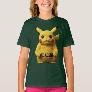 T-shirt "Mugshot de Pikachu choqué — Conçu
