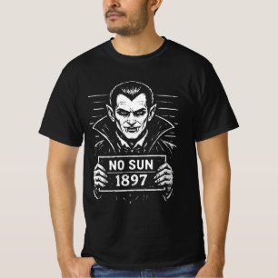 T-shirt Mugshot de Vampire – Pas de Soleil 1897