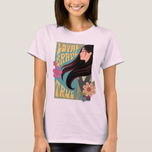 T-shirt Mulan   Loyal Brave True