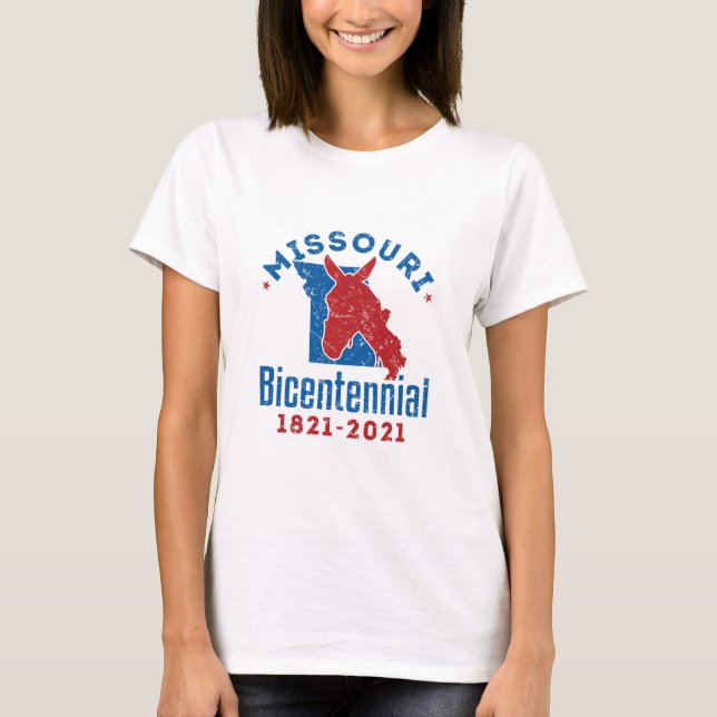 T-shirt Mule 2021, 200e anniversaire du bicentenaire du Mi (Devant)