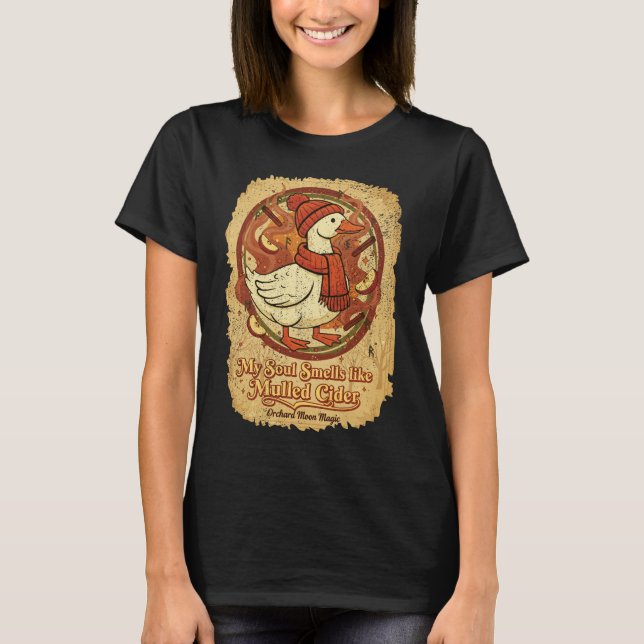 T-shirt Mulled Cider Soul - Cozy Autumn Aesthetic (Devant)