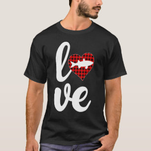 T-shirt Mullet Fish Buffalo Carreaux Amour Mullet Saint-Va