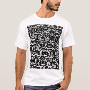 T-shirt Multitude de robots