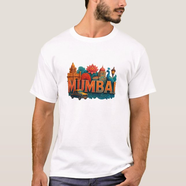 T-SHIRT MUMBAI (Devant)