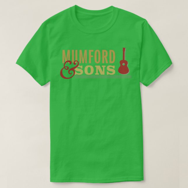 T-shirt Mumford Sons (Design devant)