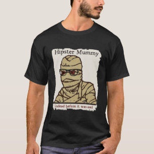 T-shirt Mummy Hipster