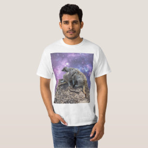 T-shirt Mummy Meerkat Et Sa Coupe,
