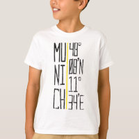 München Munich Coordonnées Tee, Allemagne