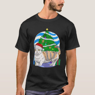 T-shirt Munchkin Chat Cute Père Noël Décor Arbre de No