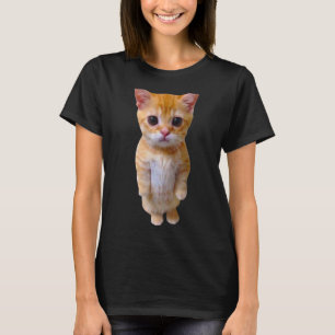T-shirt Munchkin Kitty meme tendance El Gato meme triste P