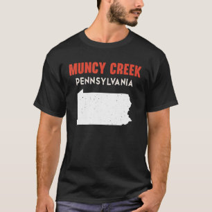 T-shirt Muncy Creek Pennsylvanie USA State America Travel